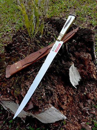 Faca Língua de Chimango - Cabo ZamaK (Preto) 12 pol.