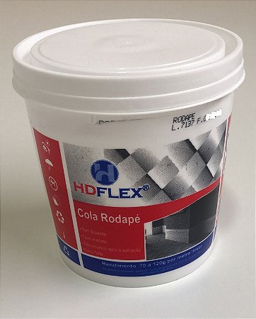 Cola Rodapé Hd Flex 1kg