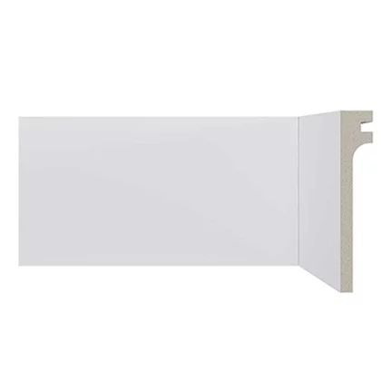 Rodapé De Poliestireno Santa Luzia De Sobrepor 548 Branco 11cm X 20mm X 2,4m