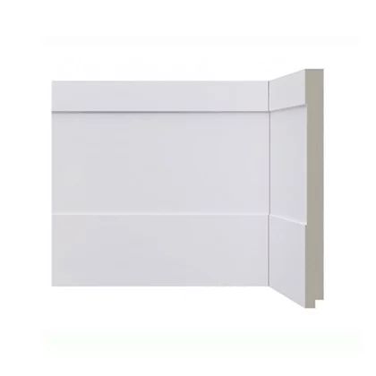 Rodapé De Poliestireno Santa Luzia Inova 523 Branco 20cm X 16mm X 2,4m