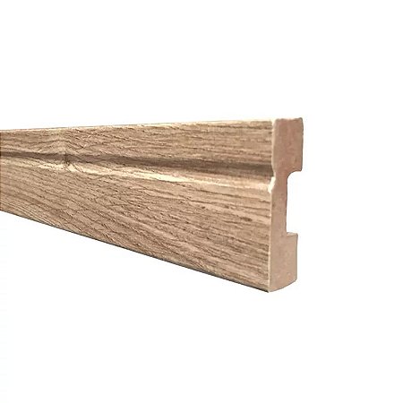 Rodapé Mdf Estilo Eucafloor 5cm Cor 22 (Barra De 2,4 Metros)