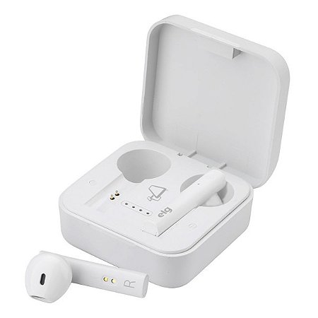 Fone Bluetooth ELG TWS | Branco | TWPRO4S