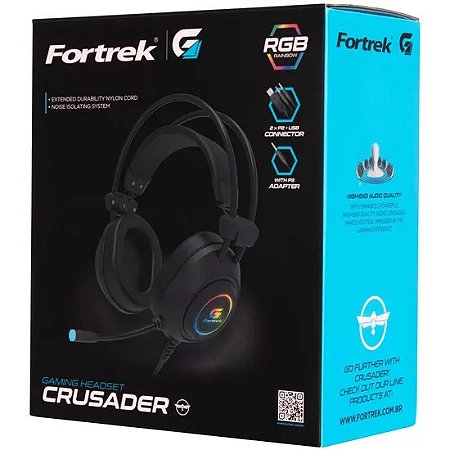 Headset Gamer Fortrek Crusader