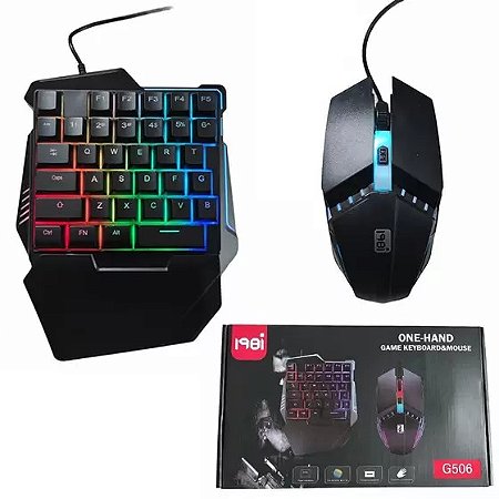 Teclado Game RGB One-Hand G506