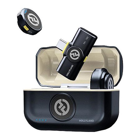 Microfone Sem FIo Hollyland Lark M2 Tipo C