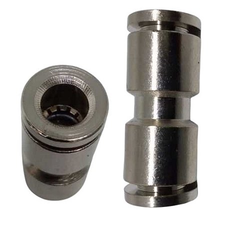 União Emenda Engate Rápido Tubo 6mm