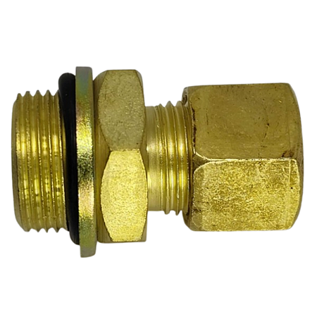 Conector Macho M22 x tubo 12mm