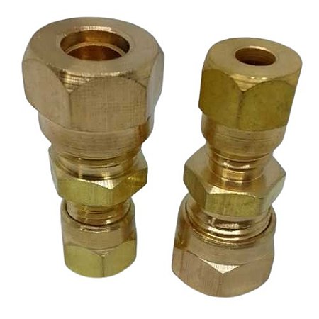União Emenda Redução Tubo 10mm x 6mm