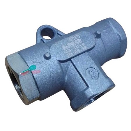 VALVULA DUAS VIAS M22 COM SUPORTE TIPO WABCO 4342080290