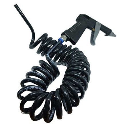 Kit Bico de Limpeza Gatilho/Espiral PU 3,5mt - Preto/Preto