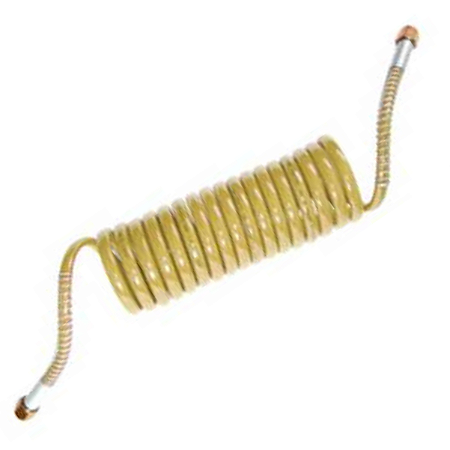 ESPIRAL LIGAÇÃO CAVALO / CARRETA FÊMEA 11/16 4,5MT AMARELA