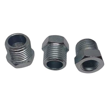 Conexão Redutora Macho 1/4 X 1/8 Fêmea Aço