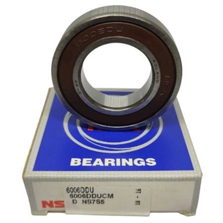 Rolamento Rígido Esferas 6006 Ddu Nsk 30x55x13