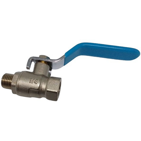 Registro Válvula Esfera Rosca 1/2 Macho E Fêmea 600psi Pn40