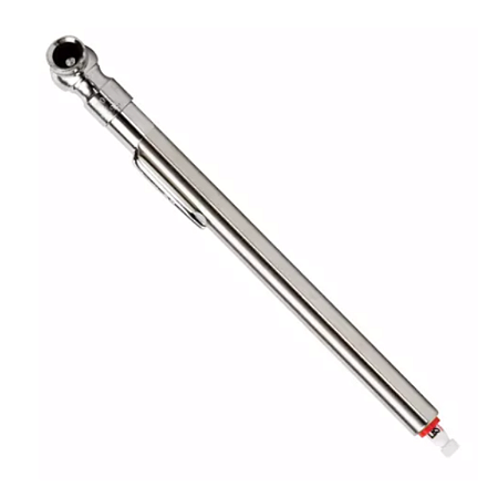 CALIBRADOR DE AR PNEU AGRICOLA C/ ÁGUA CANETA ALUMINIO 50 LBS