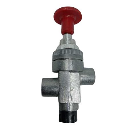 Válvula Acionamento Emergência Push Pull Eixo Suspensor Truck Carretas