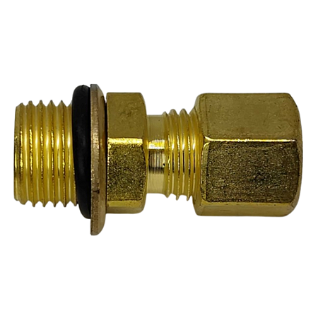 Conector Rosca Macho M16x1,5mm x Tubo 8mm