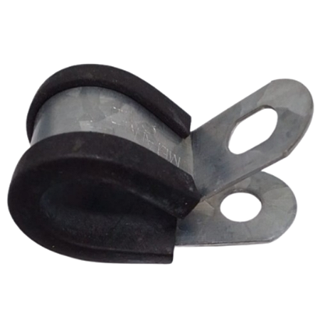 ABRAÇADEIRA C/ BORRACHA P/ TUBO 12MM