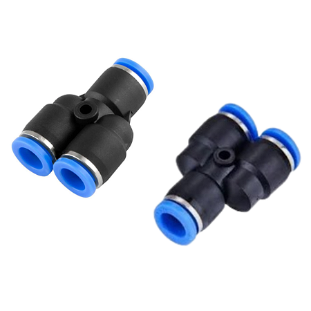 UNIÃO EMENDA Y INSTANTANEO TUBO 4MM
