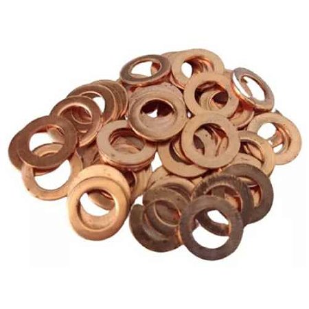 Arruela De Vedação Em Cobre 18mm 18,3 x 24,0 x 1,5mm