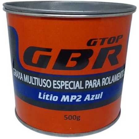 Graxa Multiuso Para Rolamentos Lítio Mp2 500g Azul 180º