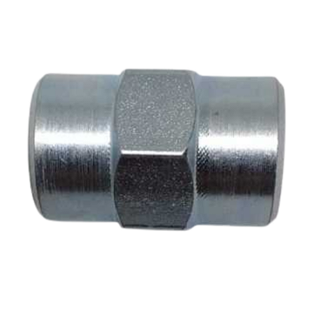 Luva Rosca Fêmea 1/4 Bsp X 1/4 Bsp 13mm
