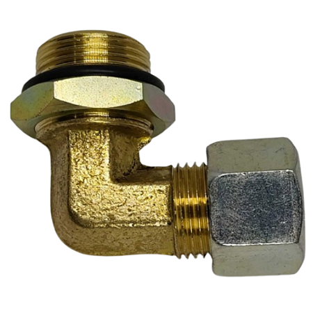 Cotovelo Rosca Macho M22x1,5mm x Tubo 12mm