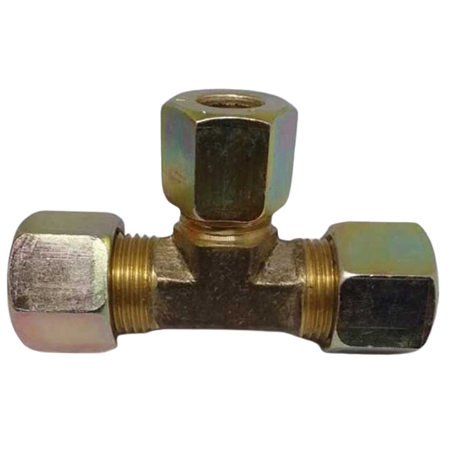 Tee União Porca Anilha Redução Tubos 12mm X 10mm X 12mm