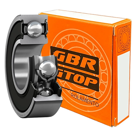 Rolamento Radial Esfera Fixo 6002 2RS C3 15X32x9mm GBR