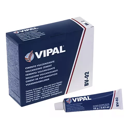 Cola Cimento Vulcan Bisnaga BV-02 VIPAL C/12