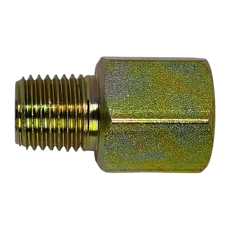 Conexão Redutora Macho 1/4 Npt X M16x1,5mm Fêmea
