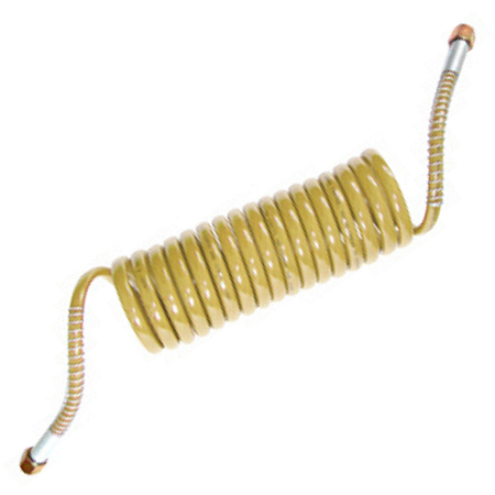 Espiral Ligação Cavalo / Carreta Fêmea 11/16 5,5mt Amarela