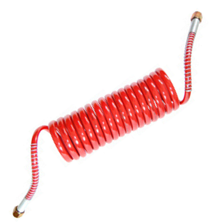 Espiral Ligação Cavalo / Carreta Fêmea 11/16 4,5mt Vermelha