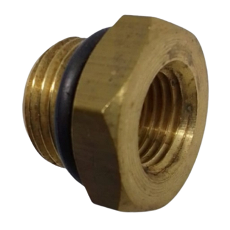 Conexão Redutora Macho M18x1,5mm X 1/4 Npt Fêmea