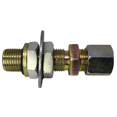 União Anteparo Carretas Rosca M16x1,5 x Tubo 10mm
