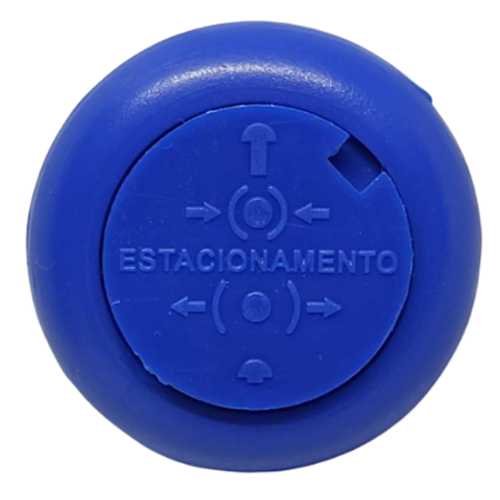 Reparo Botão Válvula Push-Pull Fluair Carretas Botão Azul