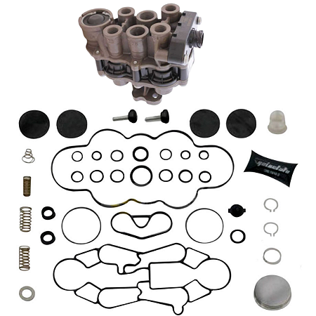 Reparo Completo Válvula Proteção Apu 6 Vias Knorr Stralis