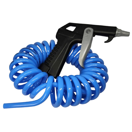 Kit Bico de Limpeza Gatilho/Espiral PU 3,5mt - Preto/Azul