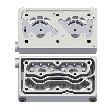 Cabeçote Compressor Axor 2144 Om457 Governado 9129056504