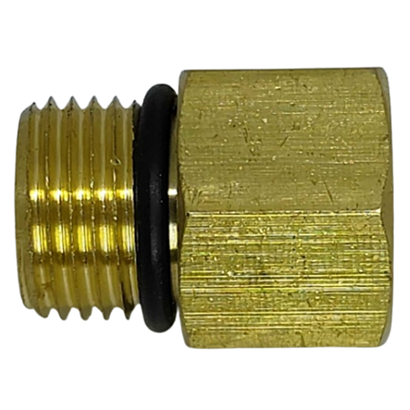 Adaptador Rosca Macho M16x1,5 x M16x1,5 Fêmea