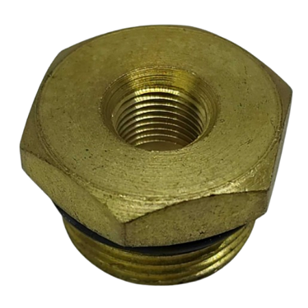 Adaptador Rosca Macho M22x1,5mm x 1/8 Npt Fêmea