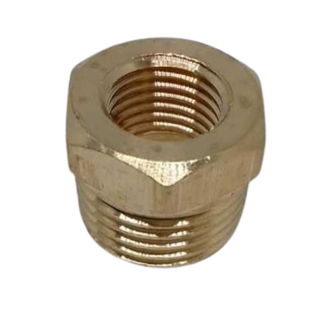 Adaptador Rosca Macho 1/2 x 1/4 Fêmea Latão