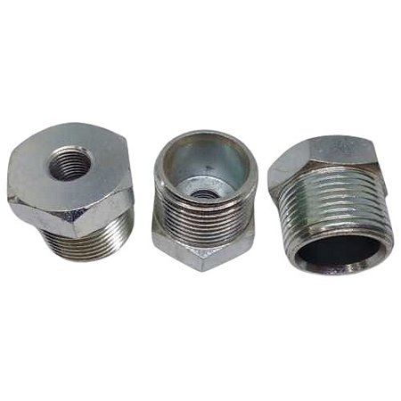 Adaptador Rosca Macho 1 x 1/4 Fêmea