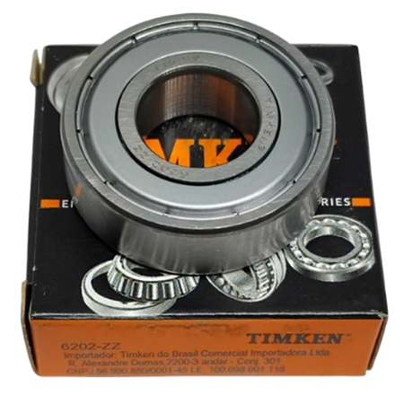Rolamento Esferas 6202 ZZ 15x35x11mm Timken
