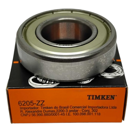 Rolamento Esferas 6205 ZZ 25x52x15mm Timken