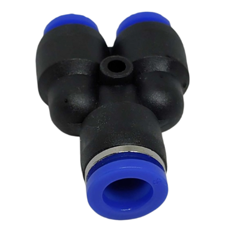 União Emenda em Y c/ Redução Tubo 8 x 6 x 6mm