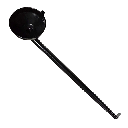 Funil 2 curvas p/ Kombi 170 x 720mm Aço