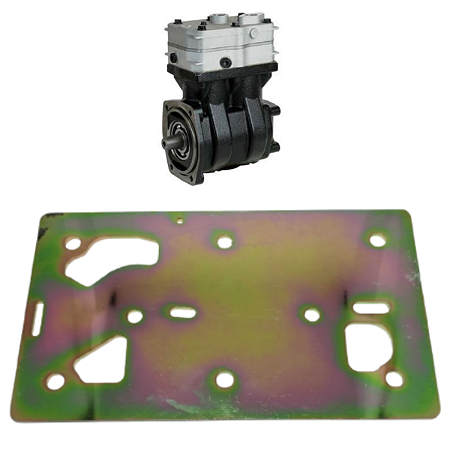 Placa Intermediária Compressor Wabco Mondego Axor OM457 O500