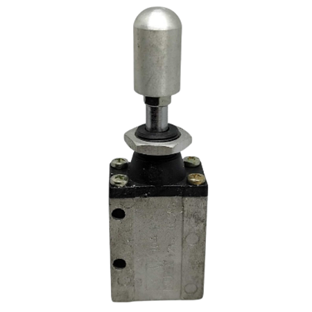 Válvula de Acionamento Pino Mola 3/2 Vias Rosca M12X1,5mm