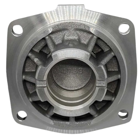 Flange Traseiro Compressor K001119V c/ Lubrificação K112 N10